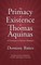 The Primacy of Existence in Thomas Aquinas