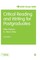 Critical Reading and Writing for Postgraduates
