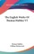 The English Works Of Thomas Hobbes V5
