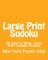 Large Print Sudoku