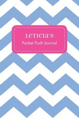 Leticia's Pocket Posh Journal, Chevron Leticia's Pocket Posh Journal, Chevron