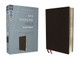 NIV, Thinline Bible, Giant Print, Bonded Leather, Black, Red Letter Edition