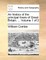 An History of the Principal Rivers of Great Britain. ... Volume 1 of 2