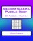 Medium Sudoku Puzzle Book Volume 2