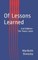 Of Lessons Learned