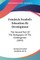 Friedrich Froebel's Education By Development
