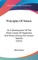 Principles of Nature