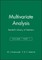 Multivariate Analysis V 1