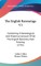 The English Baronetage V1