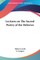 Lectures on The Sacred Poetry of the Hebrews
