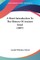 A Short Introduction To The History Of Ancient Israel (1887)