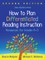 How to Plan Differentiated Reading Instruction