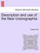 Description and Use of the New Uranographia.