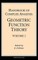 Handbook of Complex Analysis