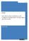 New Selves. Issues of Identity in the Caribbean Canadian Poetry of Claire Harris and Olive Senior