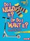 Do I Need It? or Do I Want It?