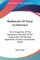 Rudiments Of Naval Architecture