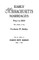 Early Massachusetts Marriages Prior to 1800