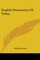 English Dramatists Of Today
