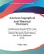 American Biographical And Historical Dictionary