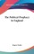 The Political Prophecy In England