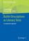 Battle Descriptions as Literary Texts