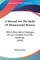 A Manual For The Study Of Monumental Brasses