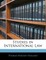 Studies in International Law