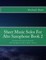 Sheet Music Solos For Alto Saxophone Book 2