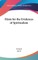 Hints for the Evidences of Spiritualism