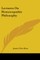 Lectures On Homoeopathic Philosophy
