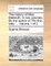 The History of Miss Melmoth. in Two Volumes. by the Author of the Fine Lady. ... Volume 1 of 2