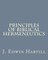 Principles of Biblical Hermeneutics