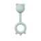 NATTOU Silicone Rattle bear aqua green