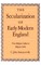 The Secularization of Early Modern England