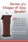 Secrets of a Unique & Sexy Speaker
