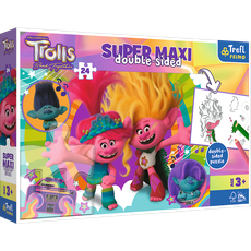 TREFL TROLLS Super Maxi puzzle, 24 pcs