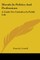 Morals In Politics And Professions