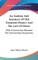 An Analysis And Summary Of Old Testament History And The Laws Of Moses