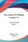 The Letters Of William Cowper V1