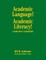 Academic Language! Academic Literacy!