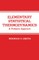 Elementary Statistical Thermodynamics