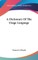 A Dictionary of the Osage Language