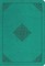 ESV Value Large Print Compact Bible (Trutone, Teal, Ornament Design)