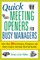 Quick Meeting Openers for Busy Managers