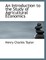 An Introduction to the Study of Agricultural Economics