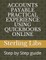 Accounts Payable Practical Experience Using QuickBooks Online