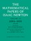 The Mathematical Papers of Isaac Newton: Volume 6