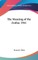 The Meaning of the Zodiac 1941