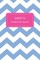 Sade's Pocket Posh Journal, Chevron
